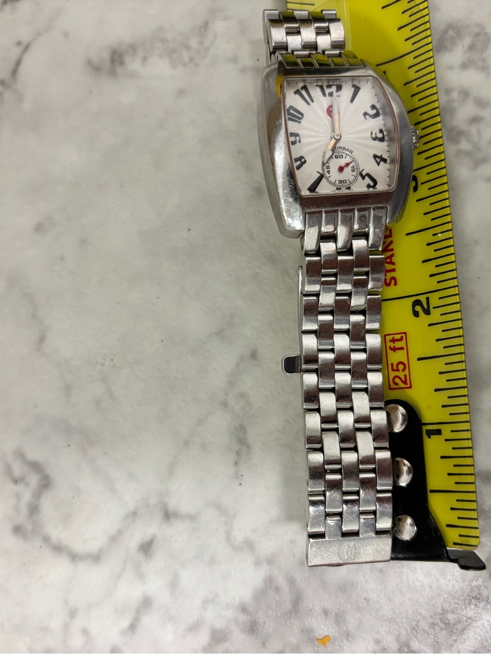 Michele Silver Tone Women's Bracelet Watch - Picture 7 of 8